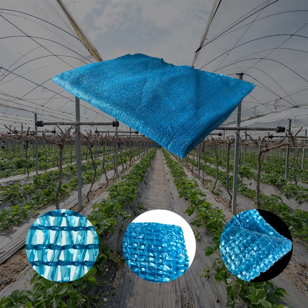 HDPE shade net Black color 3x100m paranet shade 60% sunshade net