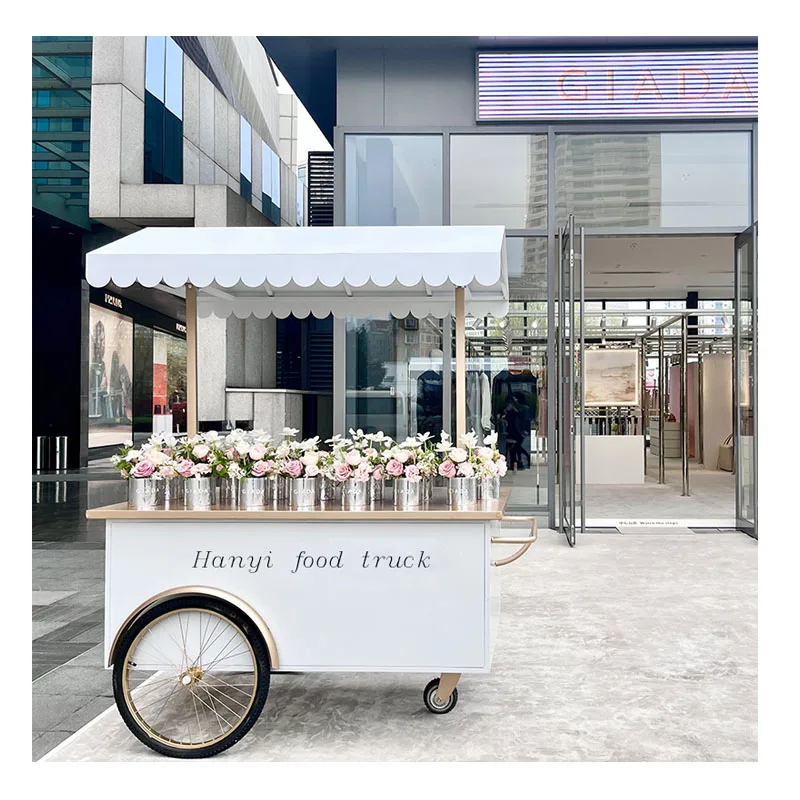 Good Price Street Mobile  Popsicle Ice-cream Cart Freezer And Ice Cream Cart To Tent