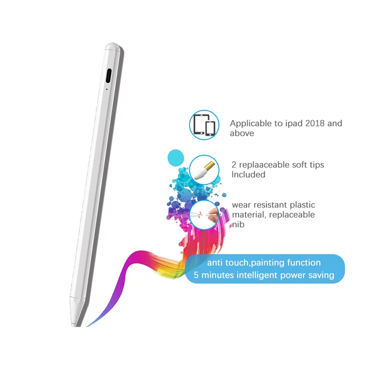 Touch screen stylus for Apple iPad Pro Pencil Tablet active stylus drawing pen