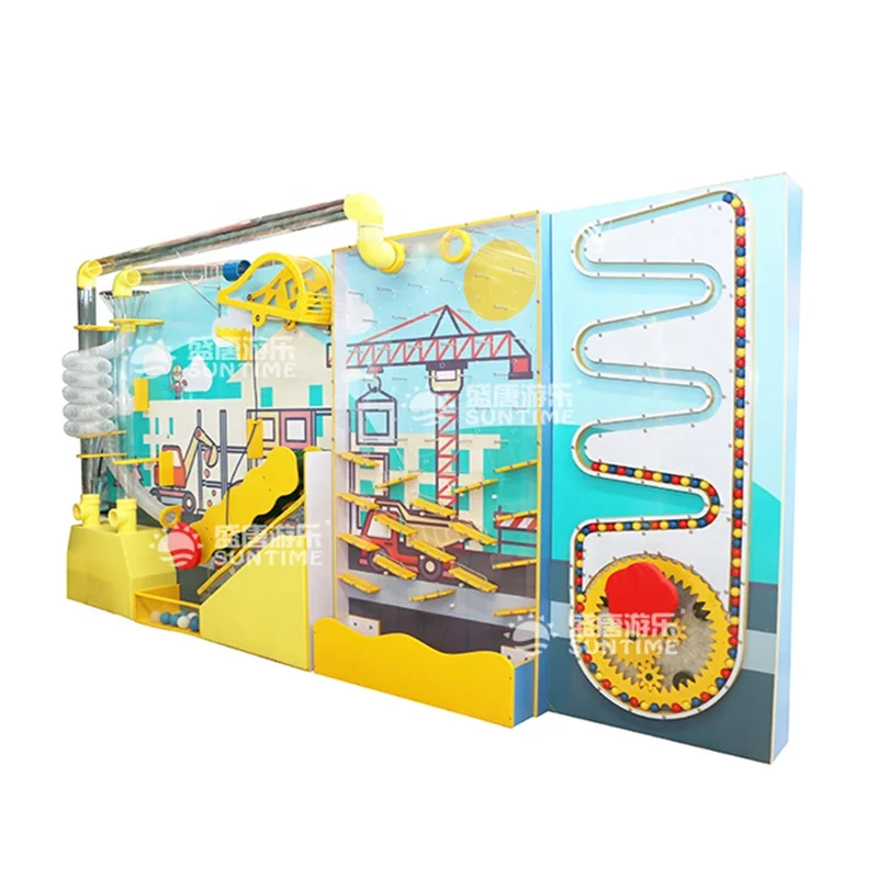 New Designed Factory Price Ball Wall and Water Attractions Indoor Playground for Kids Theme Park Natural Size Customised 900015