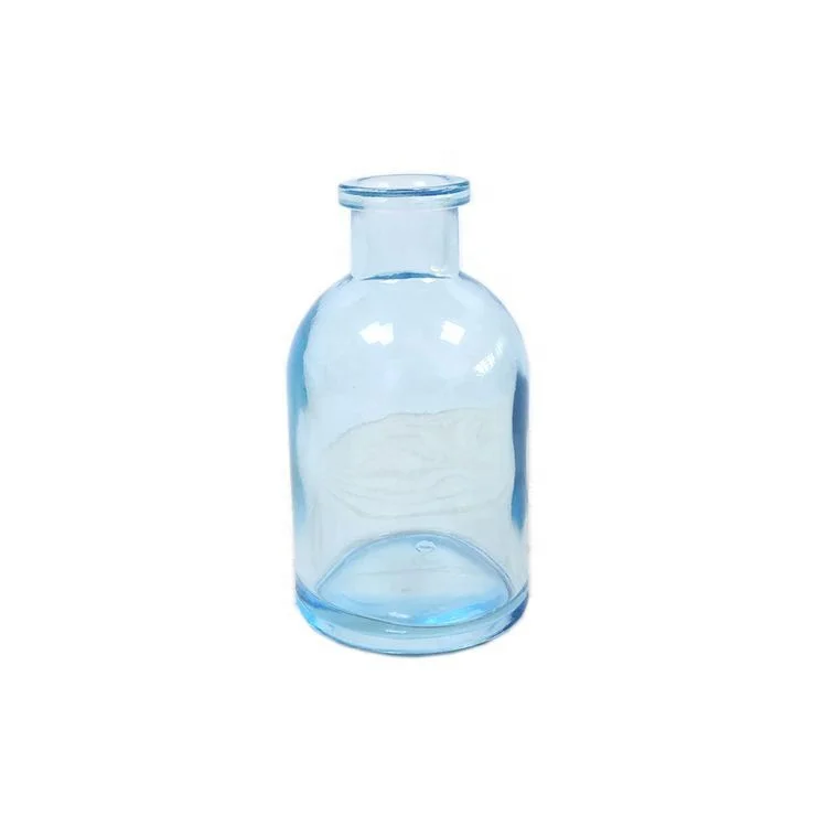 
30ml clear cork glass reed diffuser bottle with sticks 50ml empty round frosted white diffuser bottle for fragrance oil 