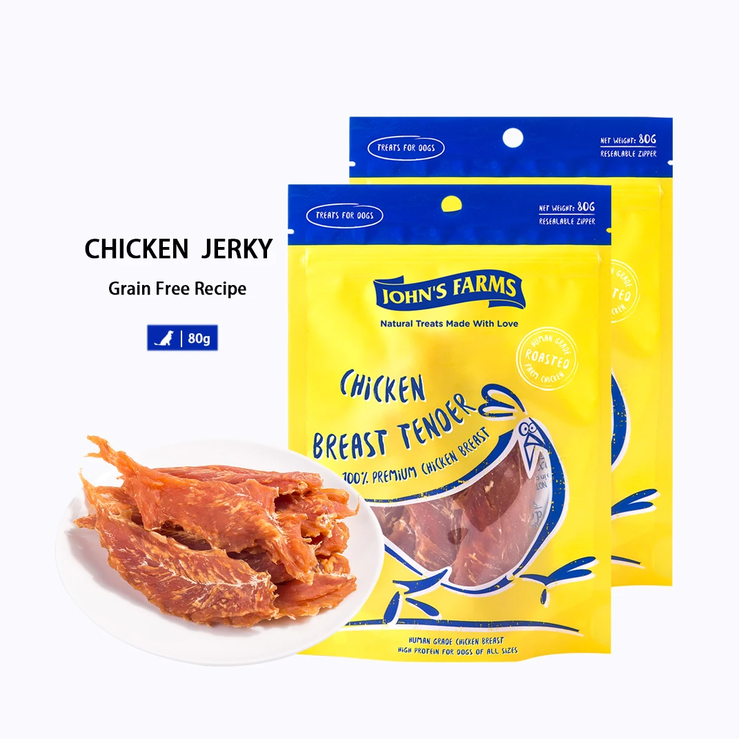 
Johnsfarm натуральные ингредиенты, мягкая куриная грудка, товары для домашних животных, жевательные уголки для собак 