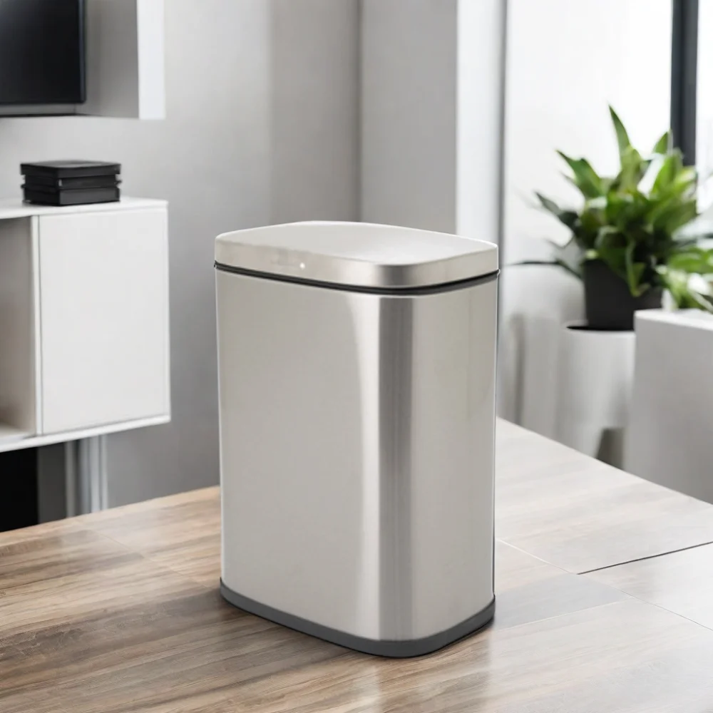 3L Wall-Mounted Storage Bucket Elegant Garbage Can Design for Home or Office Convenient and Space-Saving