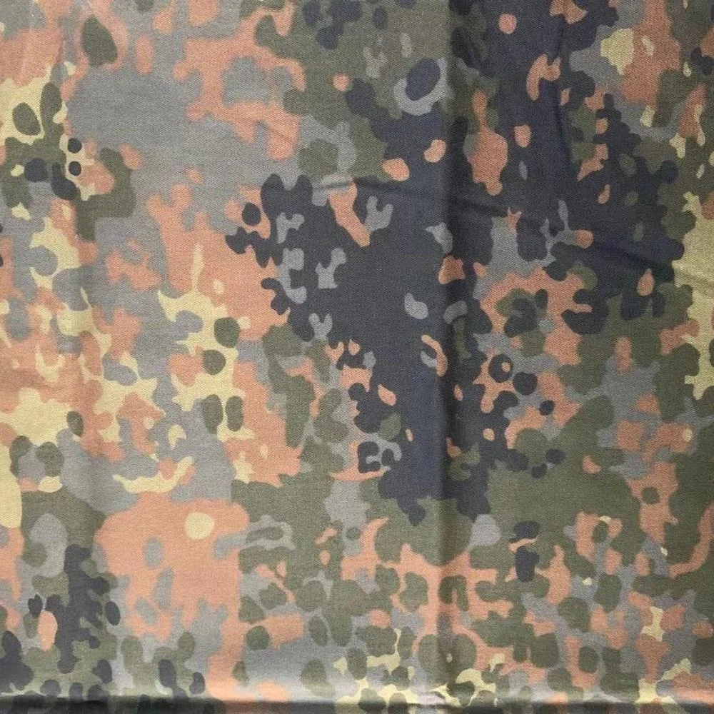 Немецкая камуфляжная ткань flecktarn