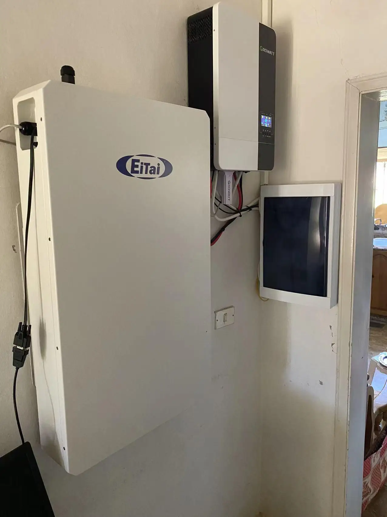 Eitai Super Capacitor Battery Dejin Cells 200Ah 48V 51.2V Lithium Phosphate Batteries Wall-Mounted Power Battery Lifepo4