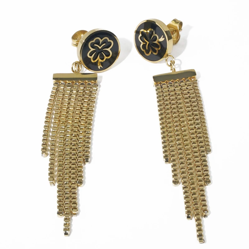 2022 Fashion Design Earrings women's gold-plated tassel engagement Earrings jewelry