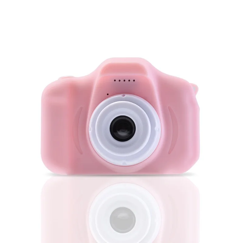 Mini Digital Camera Toys for Kids 2 Inch HD Screen Chargable Photography Props Cute Christmas Baby Child Birthday Gift