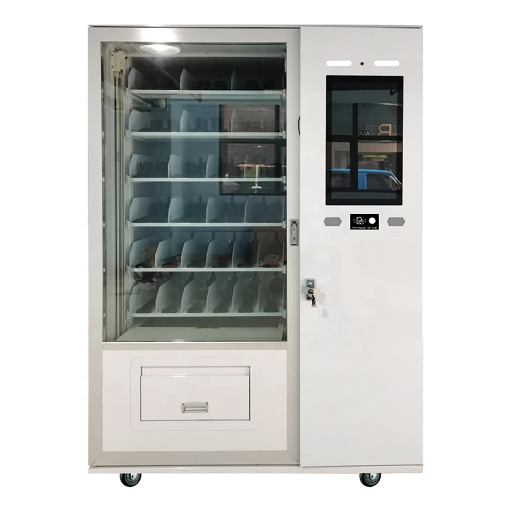 Smart Metal Pin Code Electric Guangdong Qr Automatic Safe Rfid Pay Portable Steel Vending Machines