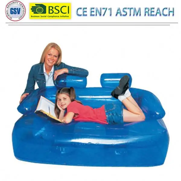 
Kids Quality Carton Beach Sleeping Air Sofa Outdoor Bed Fast Inflatable Sofa Inflatable Chair 