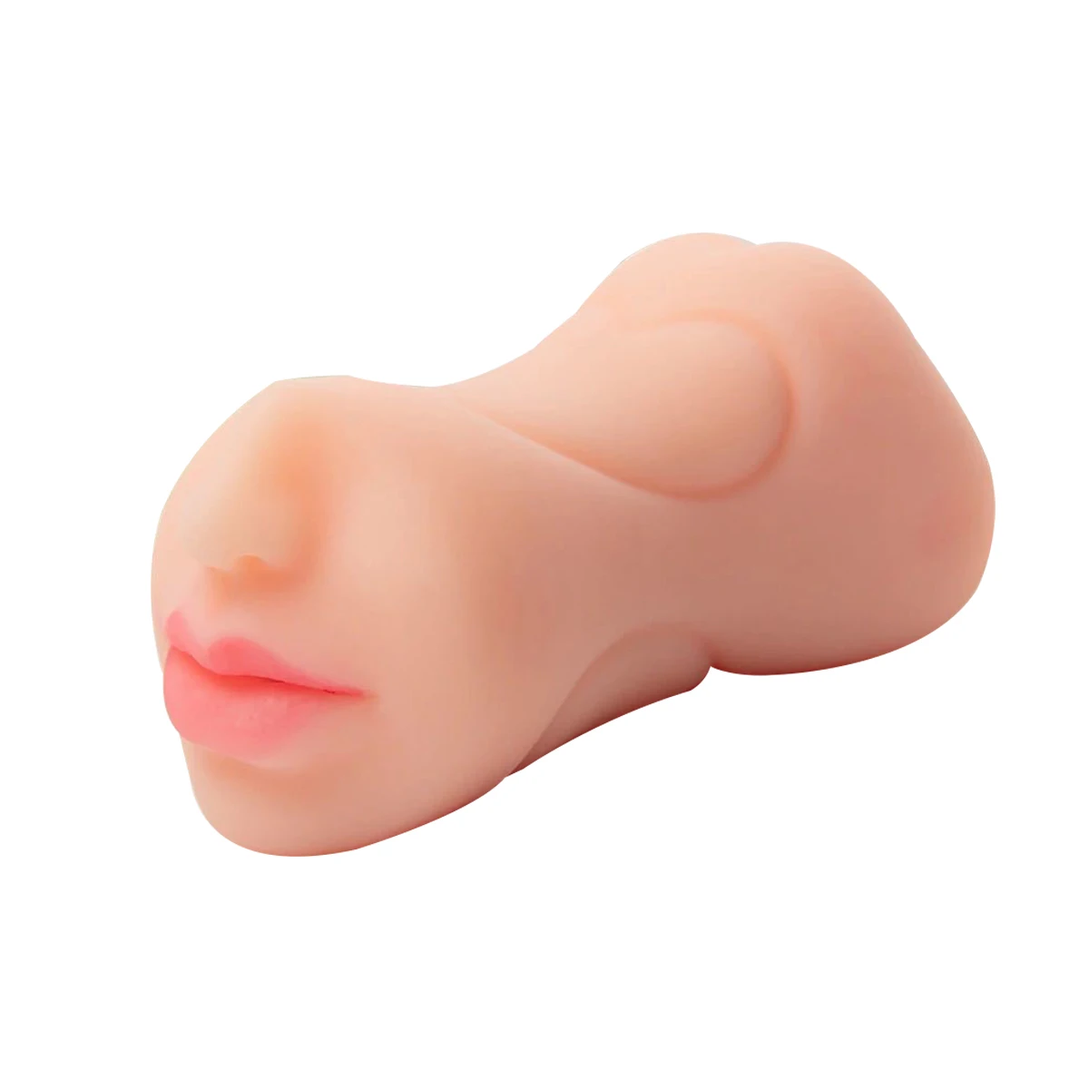 Amazon Hot Selling Men Massage Manual Masturbation Bust Silicone Doll Big Breast Skin Color Airplane Cup Male Masturber Cup Toys