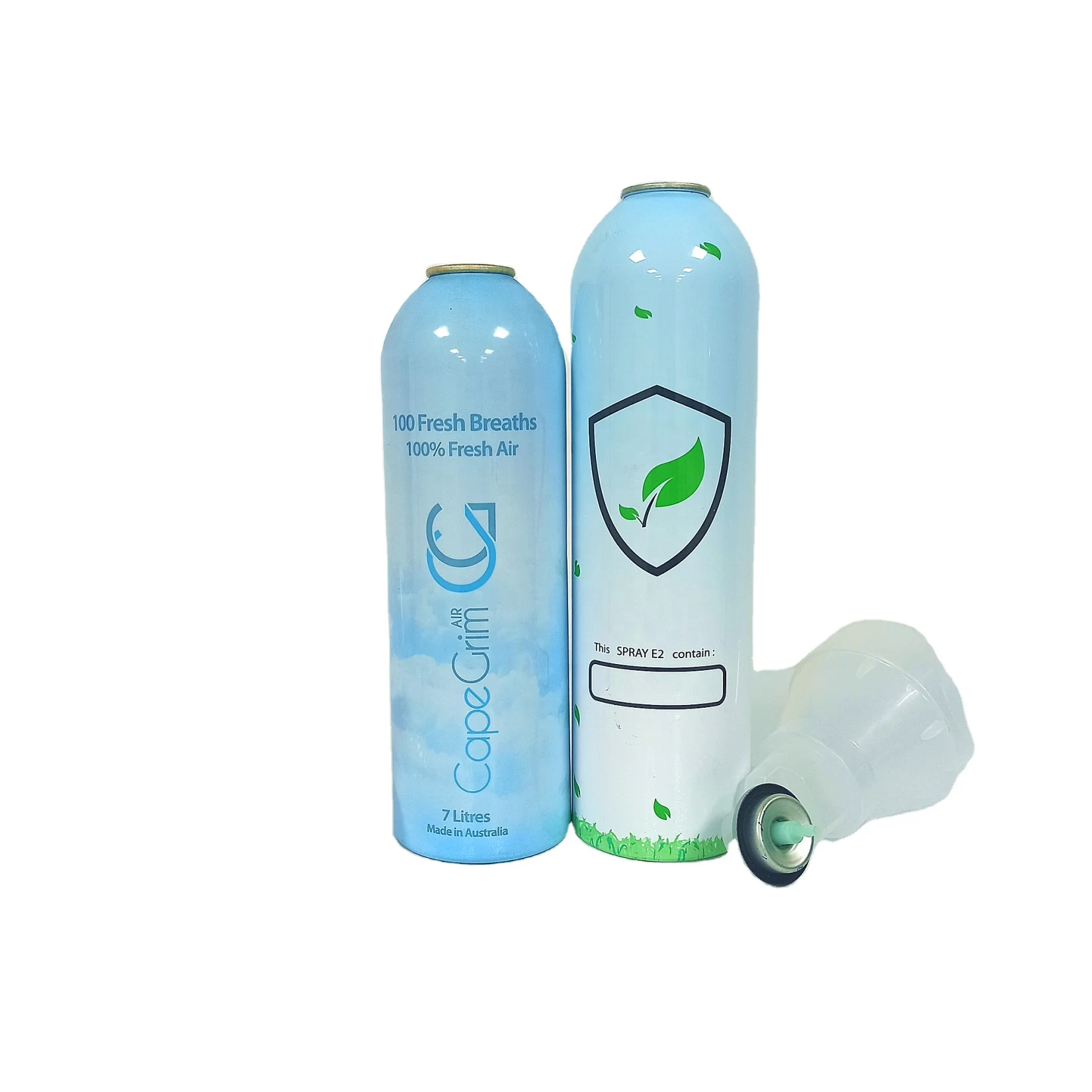 aerosol can empty aluminum extinguisher bottle manufacturer custom printing 500ml