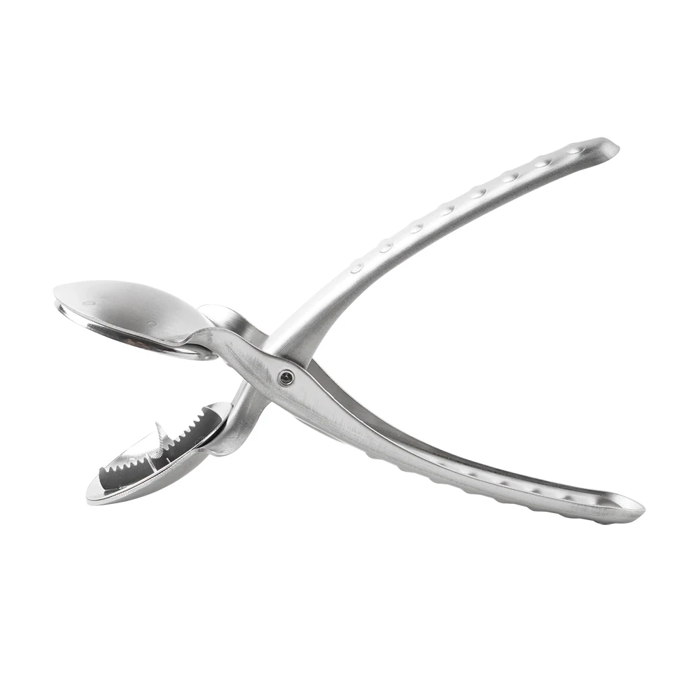 Chestnut Clip Peeler Nut cracker Pecan Walnut Plier Opener 304 Stainless Steel Kitchen Tools with 2 Picks