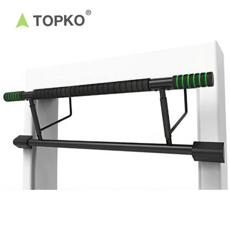 TOPKO Упражнение двери настенное крепление выдвижной бар горячая Распродажа дома Черный Шанхай долговечный Пользовательский логотип доступен принять 100