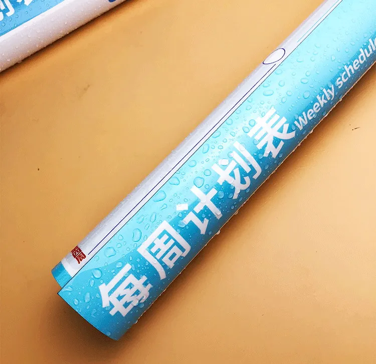 Super Flexible Easy Erase Whiteboard Surface Dry Erase Magnetic Calendar For Fridge Refrigerator