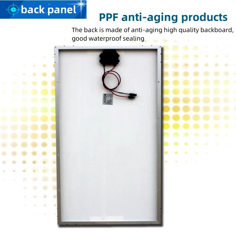 Solar panels photovoltaic modules specializing in 50W/100W/150W/200W/300W/400W