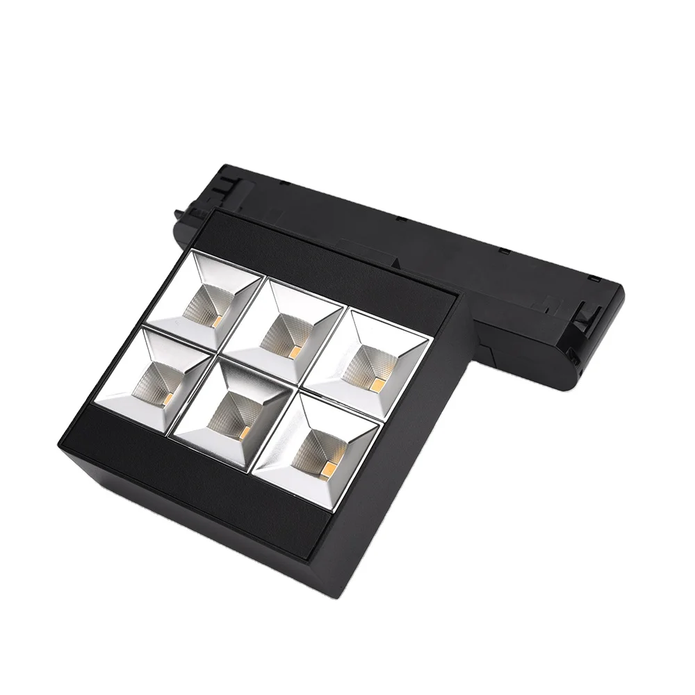Focus light track rail Spotlights Cob 20w 30w Led Track lighting