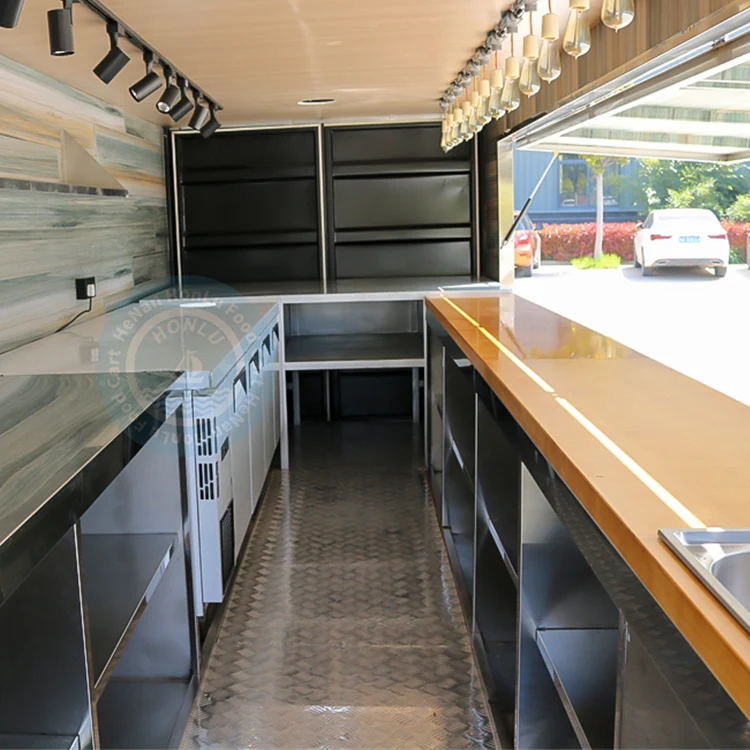 Commercial Mobile Food Trailer With Vin Dot Ce Certified Ready To Ship In California