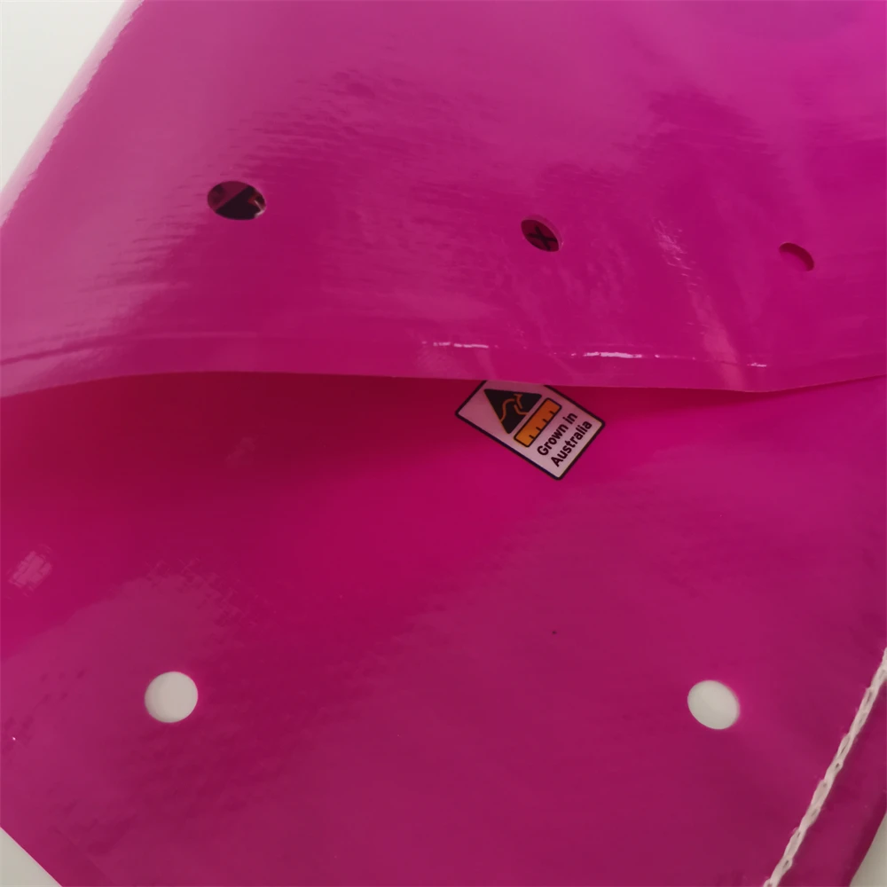 Ventilated Holes Pp Woven 40kg 50kg High Strength Onion Sack Potatoes Bopp Laminated Bag