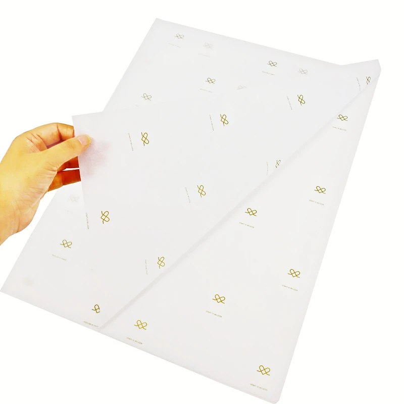 Fashionable Colored Sheet Paper With Custom Print Logo Tissue 17gsm Wrapping Paper For Trending Products Packaging Clothes Gift