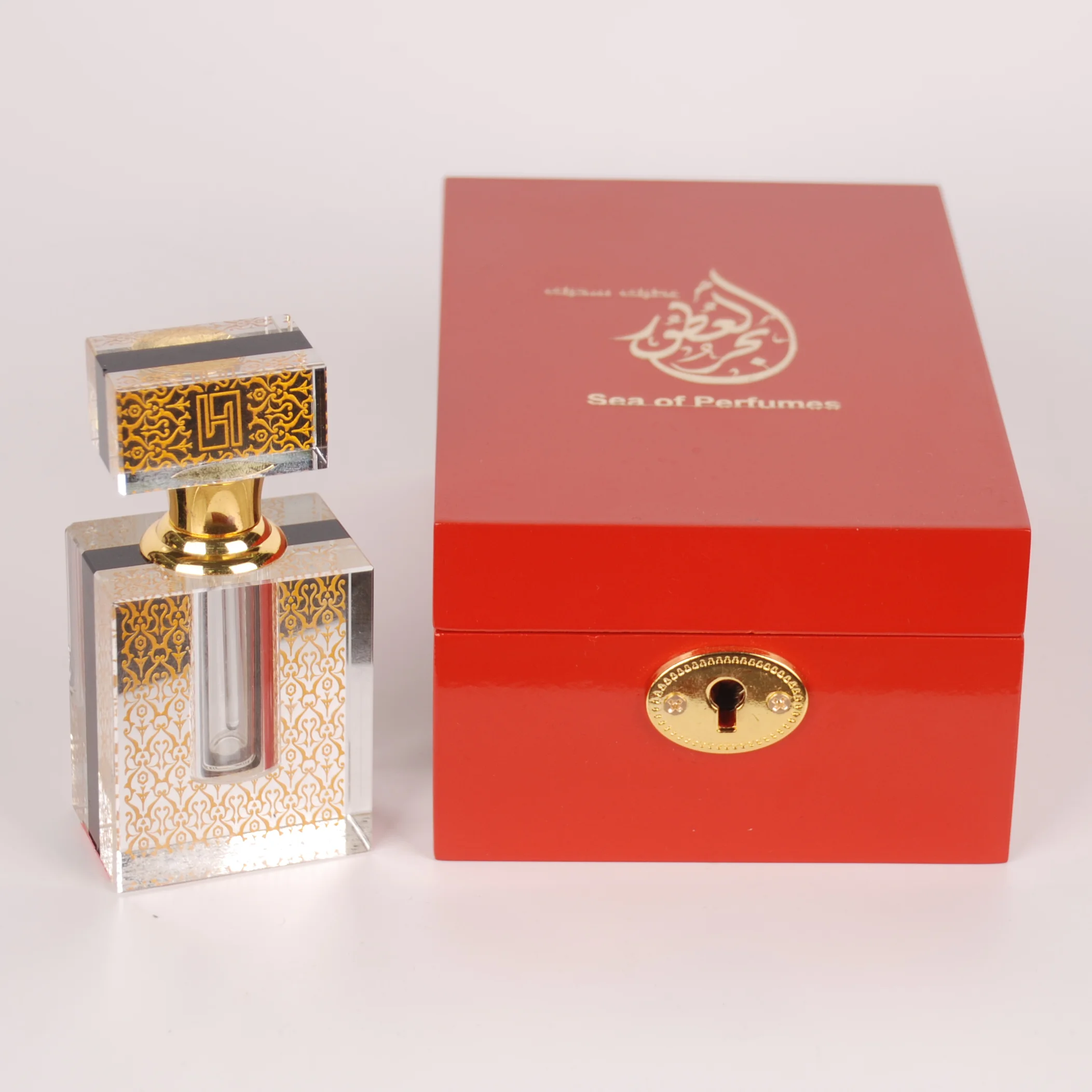 Packaging Boxes Velvet Custom Bottles Design Making Gift Luxury Bottle Wooden Case Oil Set Vial Perfume Box with EVA