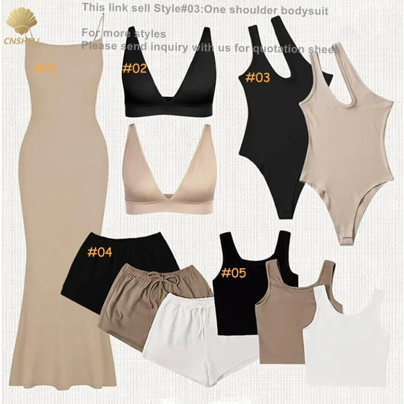 LULU Customization Hollow out Scoop Neck Smoke Cloud Collection T-shirt Tops One Piece Jumpsuit Bodysuits for women