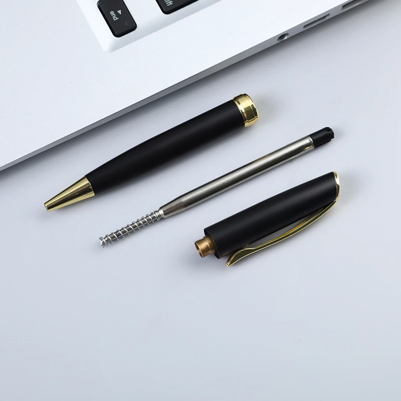 New Luxury Stainless Steel Business Hotel VIP Gift Metal Signature Parker Ink Premium Ballpoint Rollerball Pen With Custom Logo