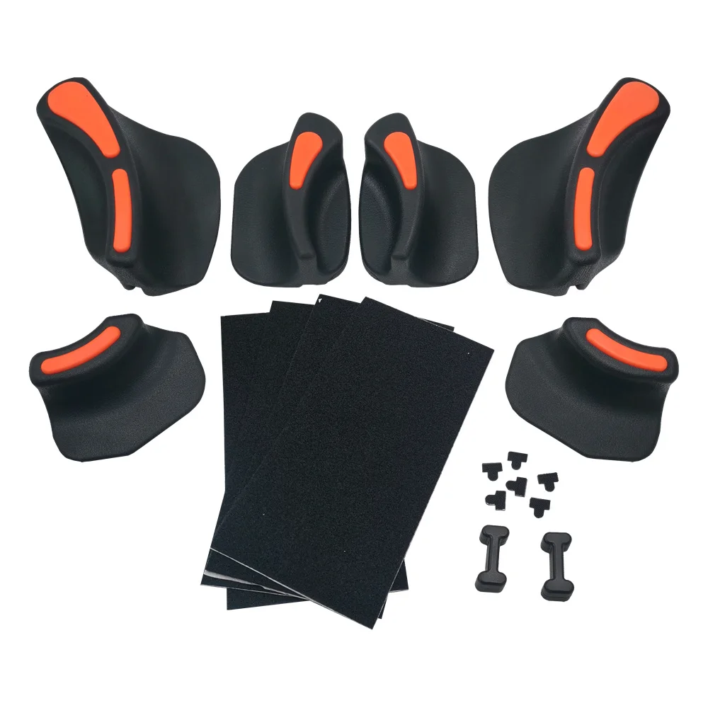 INMOTION V14 Original Leg Guard Electric Unicycle Black And Orange Power Pads Balanced Unicycle Accessories