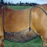 Horse Abdomen Protective Cover Horse Anti-mosquito Net Comfortable Breathable Anti-scratch Protection Mesh
