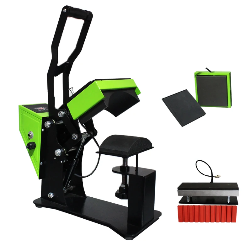 China cp815s cap heat press condition lcd cap heat press machine hats Low Price Manufacturer CE High Quality Easy Cap Press