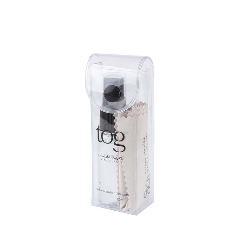 Professional Natural Eyeglass Cleaner Safety Optical Glasses Spray Eyeglasses Care Kit Box Lens Cleaning Kit Solution