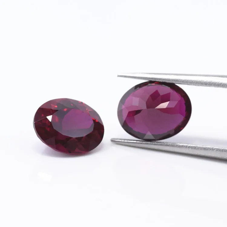 Loose Jewelry Gemstones Pulling Grown Ruby  Round Oval Heart Pear Asscher Cut Emerald Cut Lab Grown Pigeon Blood Red Ruby