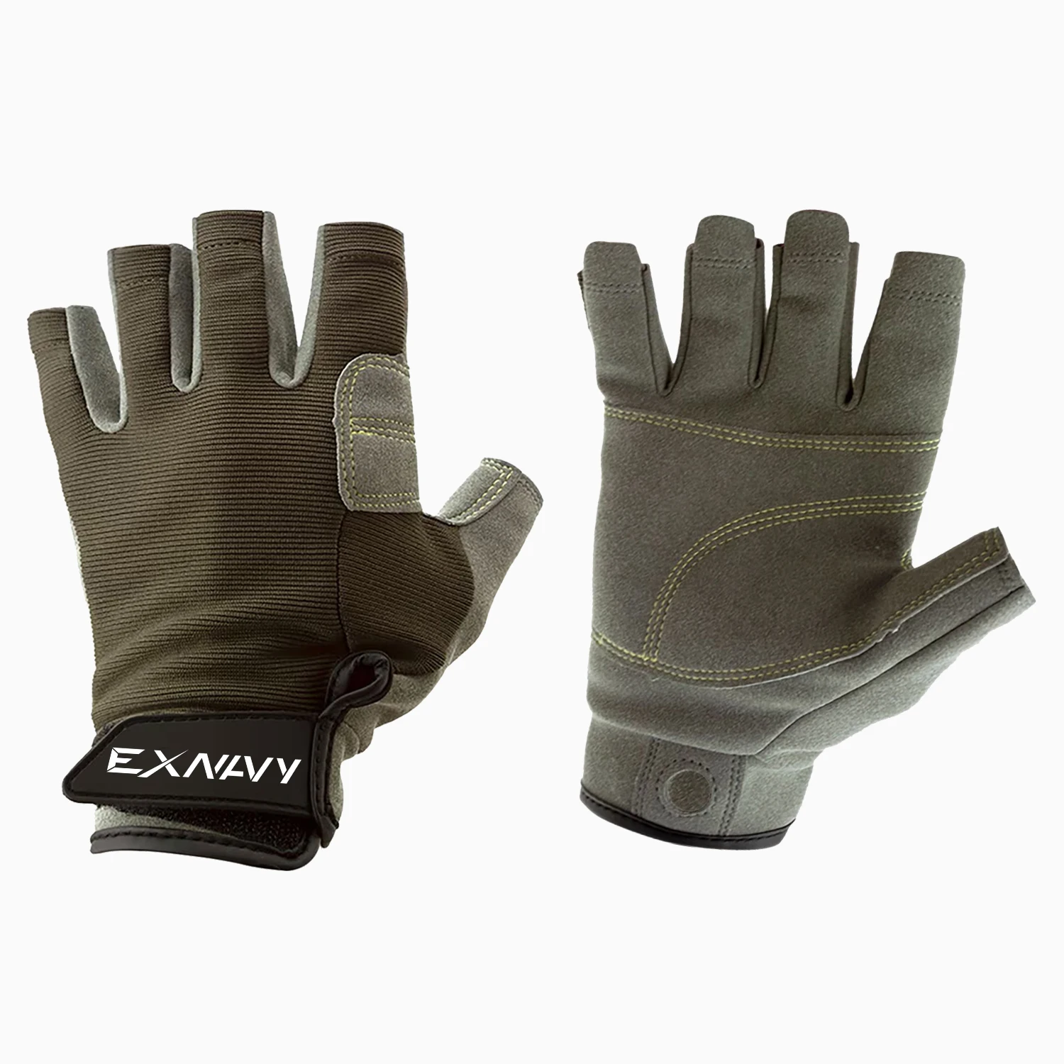 Anti-Slip Half Finger Mountain Gloves Shock Sport Men Women Sun Protection Climbing Breathable Crag Gloves