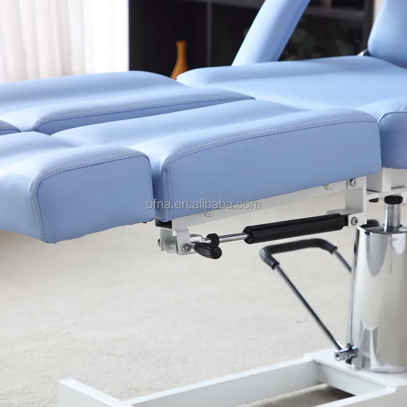 Manufacturer High Quality Leather Hydraulic Tattoo Chair Folding Massage Table Spa Bed Beauty