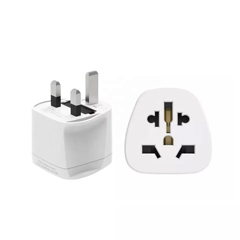 Worldplug Multifunctional Universal to England Conversion Plug UK Travel Adapter 10A EU US AU to Type G Converter Universal Plug