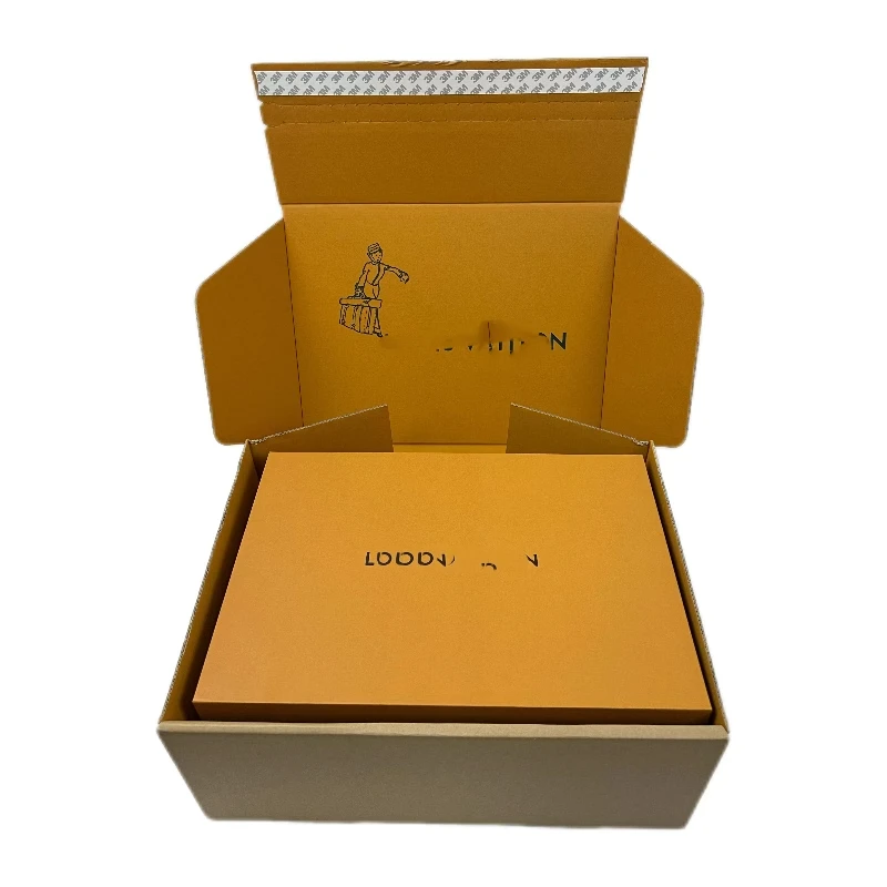 Manufacturer custom logo LOGO Light luxury folding box Gift box Clothing bag decorative packaging box