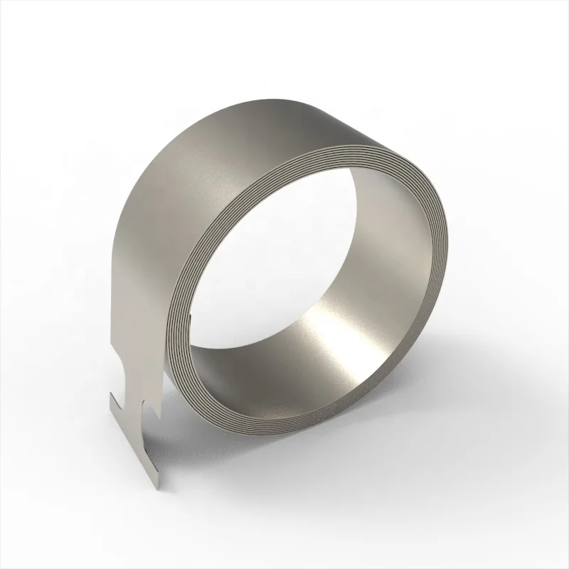 OEM производитель пружинная пружина с постоянным усилием нержавеющая сталь плоские спиральные Пружинные кабельные аксессуары