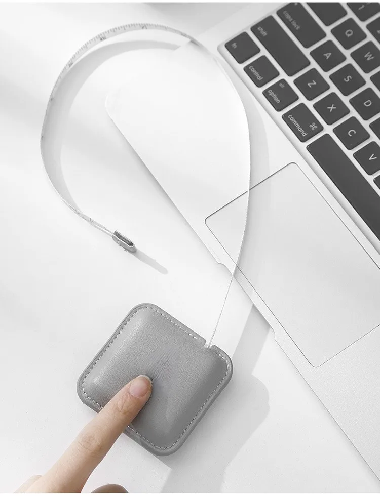 Factory Supply Leather 1.5M Round Portable Mini Tape Measure With Logo Custom