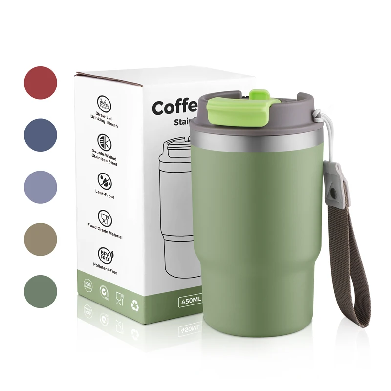 Trading Products 2024 New Arrivals Custom Color Coffee Tumbler 4 In 1 Tumblers 18 Hour Thermal Coffee Mug