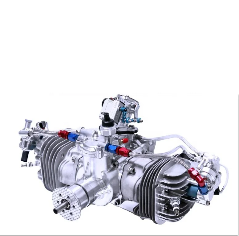 12HP ZonSen Aero C12DI Aircraft Engine Two Stroke Gasoline Engine ECU Control Air Cooled for Drone UAV
