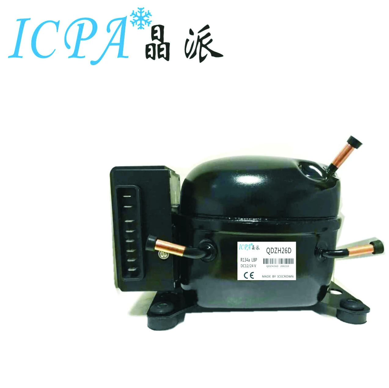 DC12-24V solar DC refrigerator  Fridge freezer compressor QDZH26D