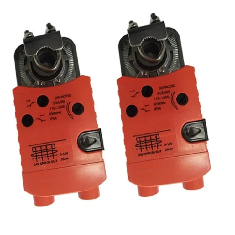 Damper actuator for operating air control dampers in ventilation Torque 40Nm