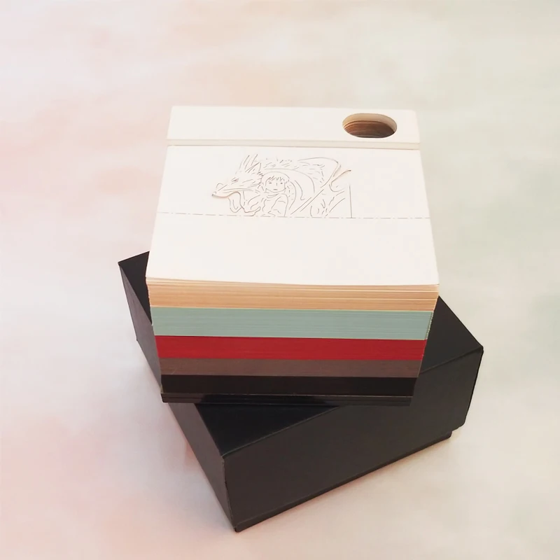 Japanese Stationery Anime Movie Building Sticky Notes School Supplies Memo Pad