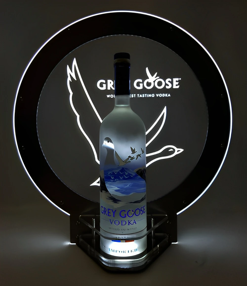 Led Illuminated Vodka Bottle Glorifiers Led Light Base Nightclub Bottle Presenter