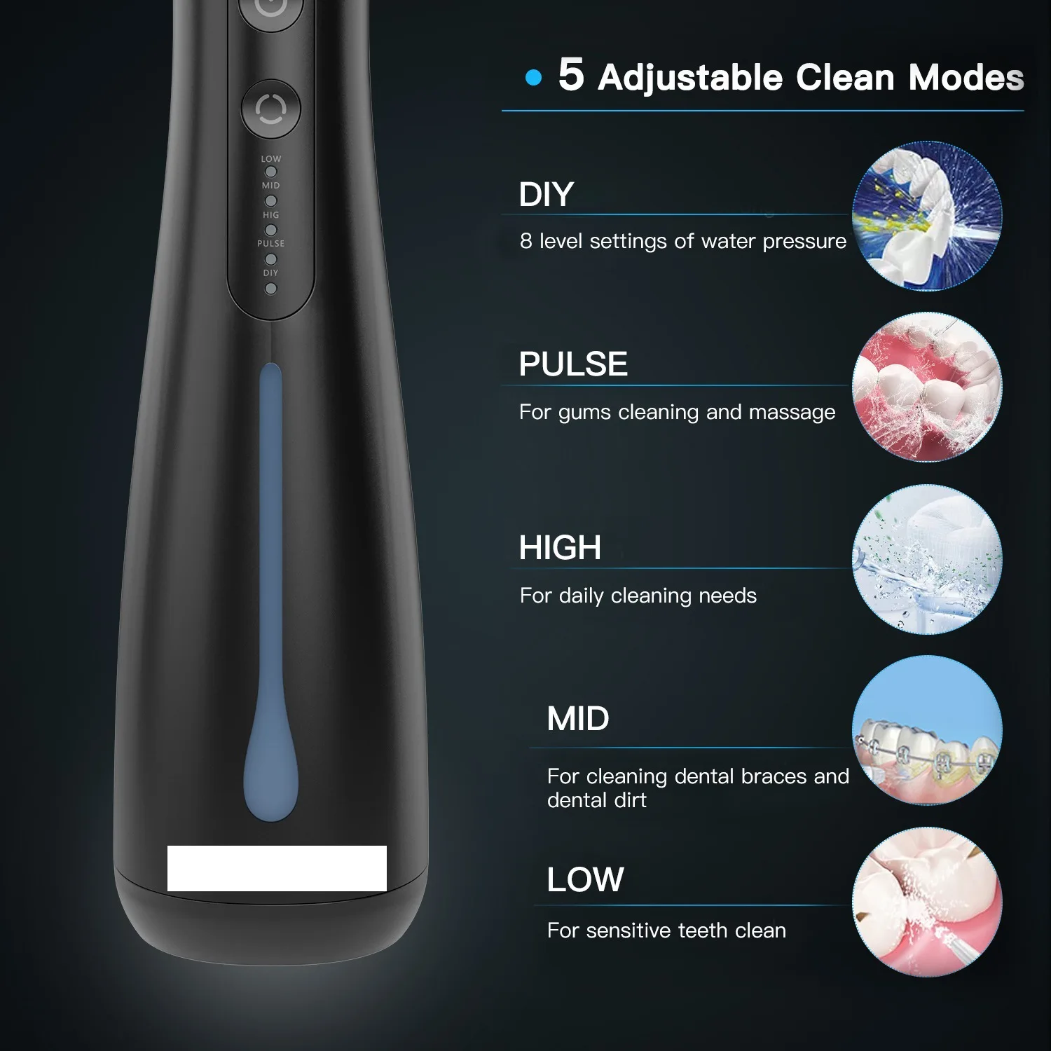 2022 New Arrival Fd a Approved Oral Irrigator 2022 Oral Irrigator Usb Rechargeable Water Flosser