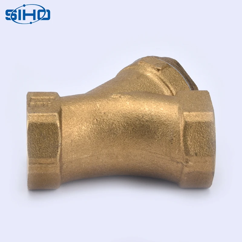 Прямая продажа с завода латунный y-образная лента фильтрующий клапан хорошего качества