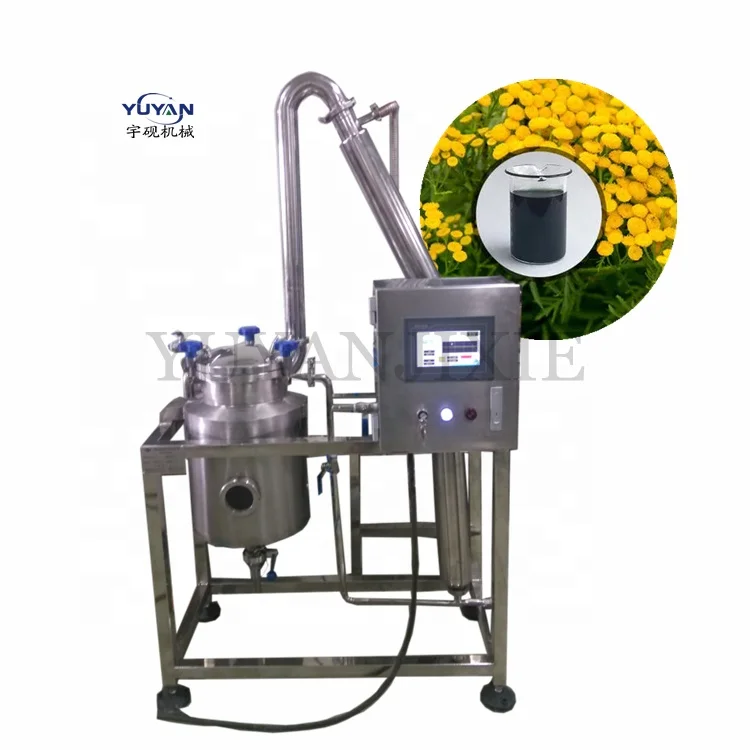 800L Rock Rose/chamomile/Neroli/Frankincense/lemongrass/round cardamom/violet/ Grapefruit essential oil extraction machine