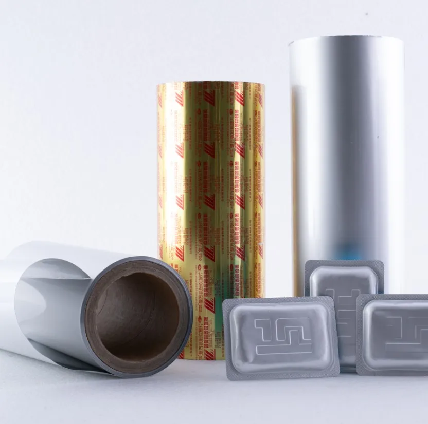 Printed/unprinted  treatment aluminum blister foil for tablet pills capsules packaging PTP