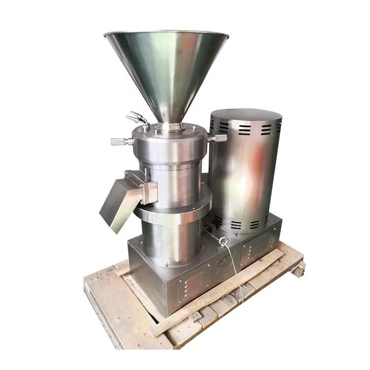 Food Colloid Mill Grinder Vertical Colloid Mill For Grease Peanut Butter Colloid Mill For Mayonnaise