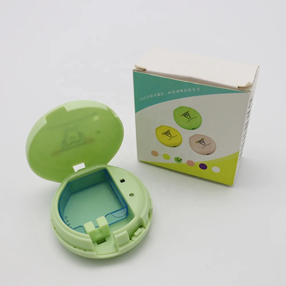 Mini Sterilizer Sanitizer Disinfector Business Travel Toothbrush Cleaner Uvc Toothbrush Sanitizer Holder