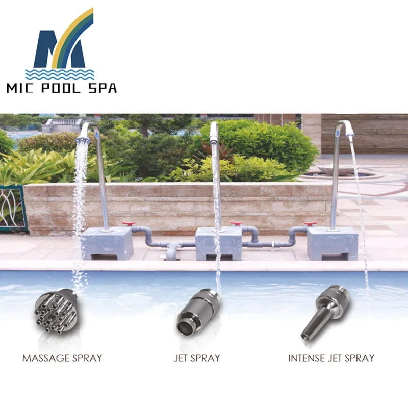 China factory hotselling stainless steel swimming pool spa shower jet